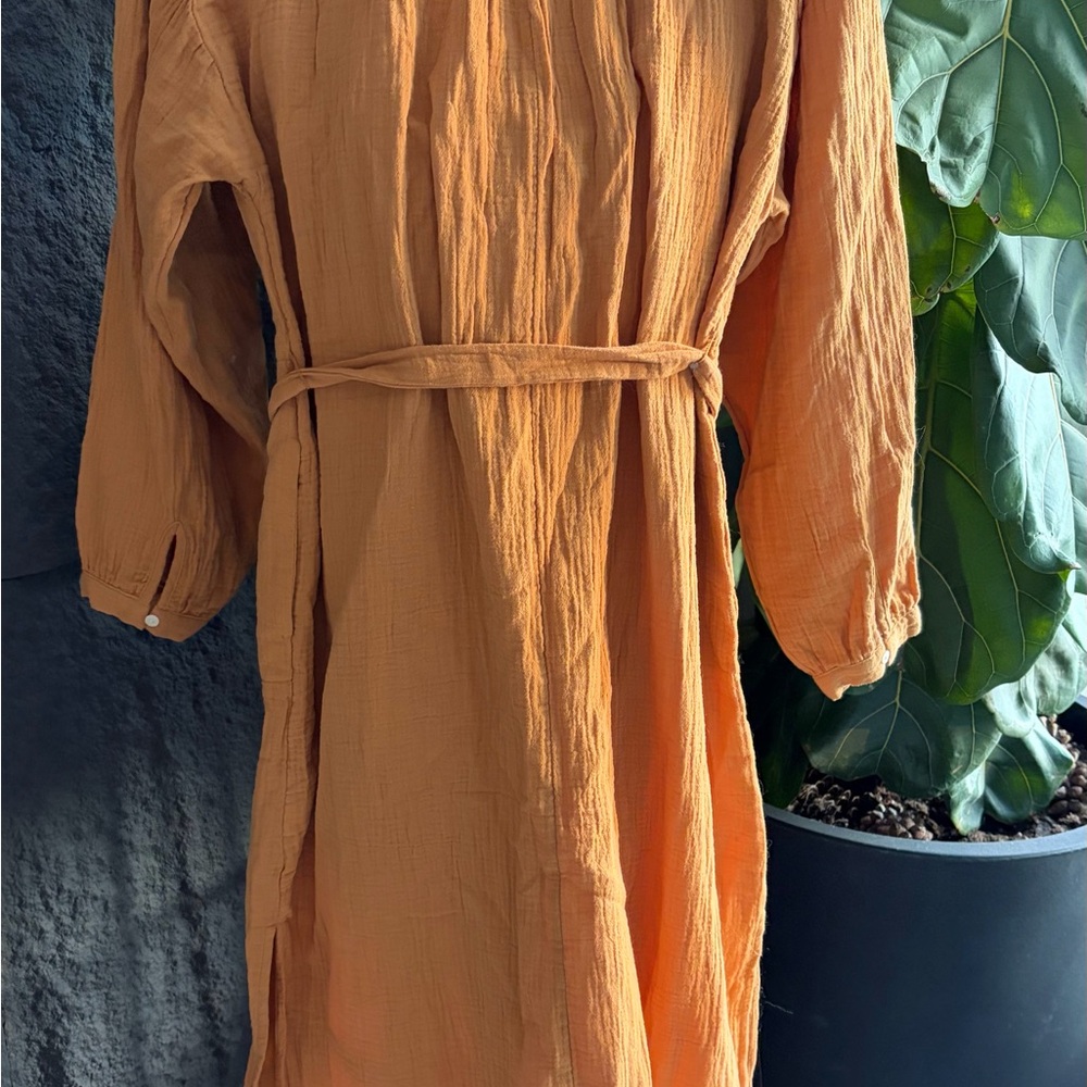 Universal Thread Orange Maxi Dress - Picture 3 of 3